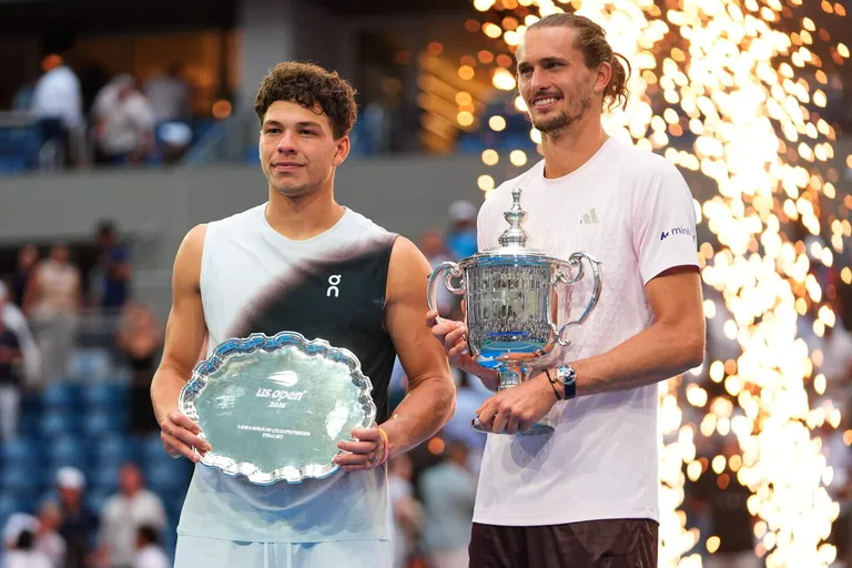 Archived image accompanying: Zverev quiets Shelton and New York to claim first US Open crown