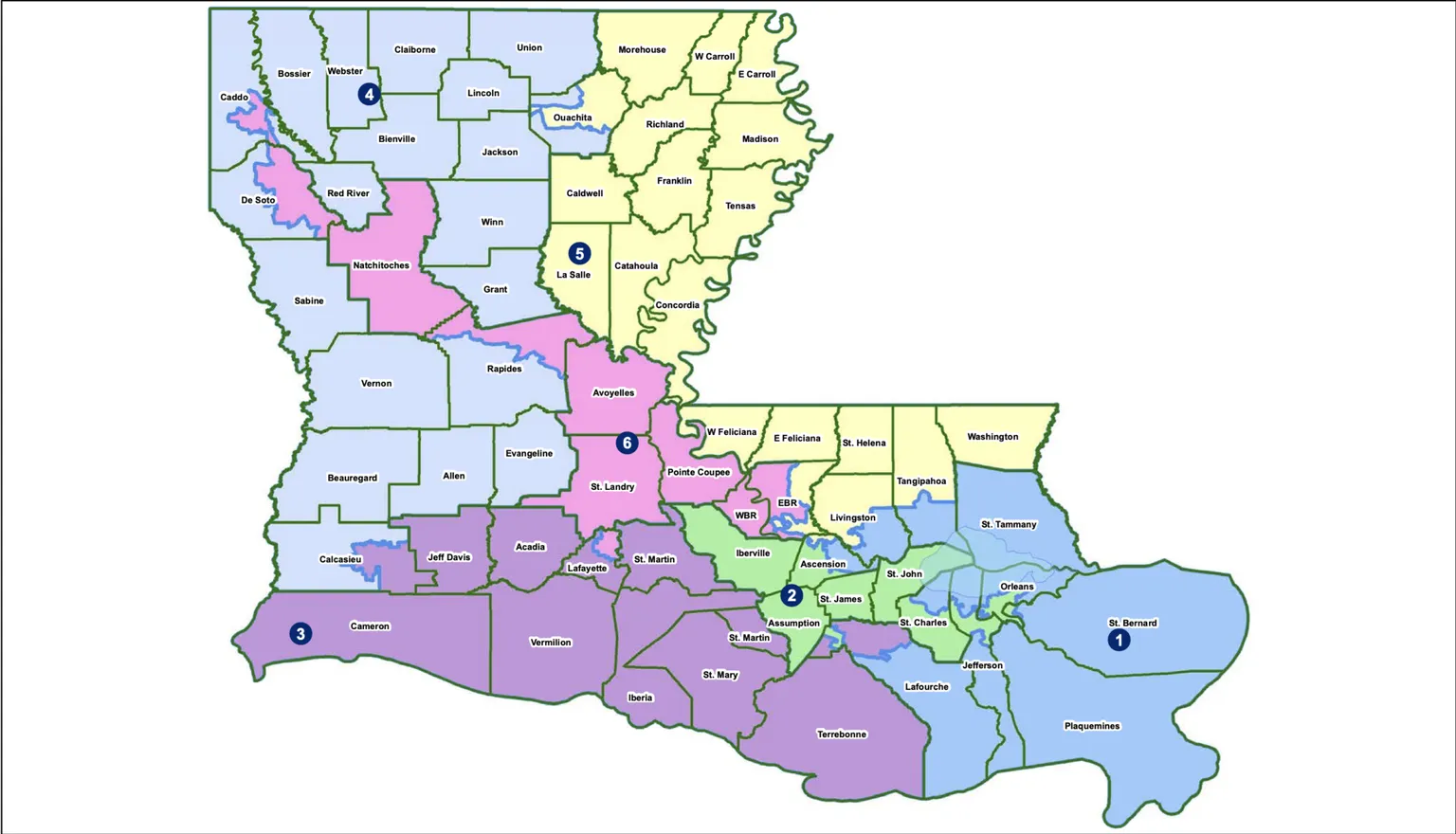 Archived image accompanying: Louisiana Suspends May House Primaries After Supreme Court Strikes Down Map