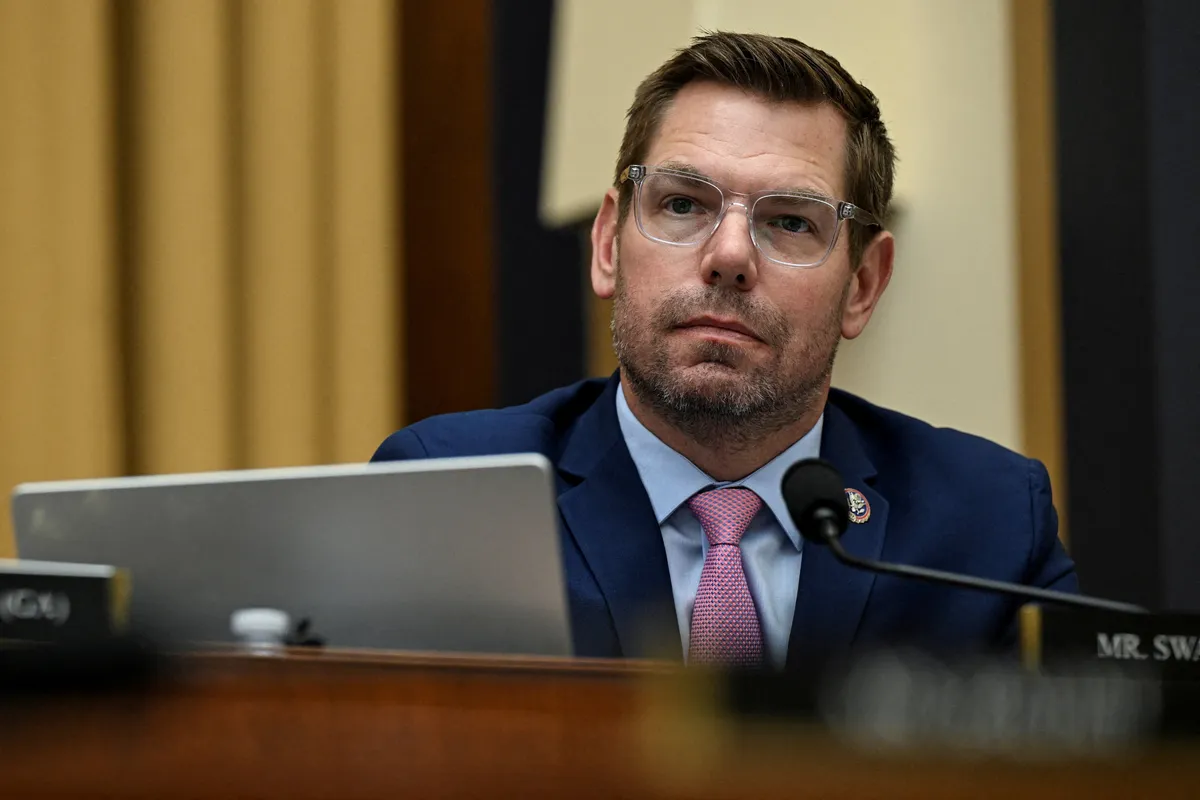 Archived image accompanying: Eric Swalwell Suspends California Governor Bid Amid Sexual Misconduct Probe