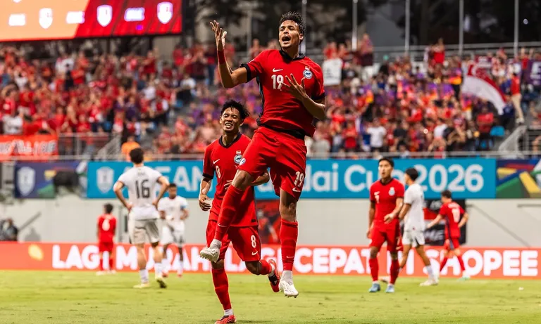 Archived image accompanying: Ilhan Fandi’s Equaliser Sends Singapore Into ASEAN Semifinals