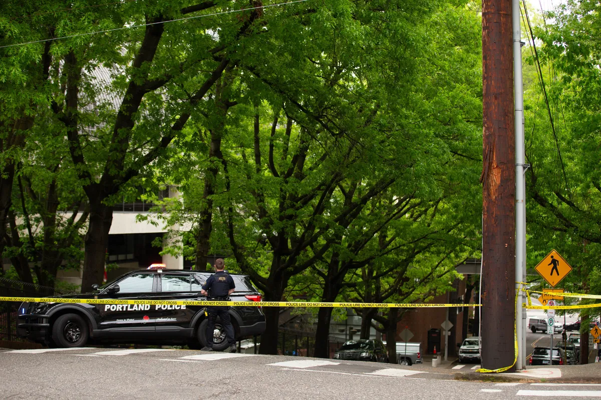 Archived image accompanying: Former Employee Bruce Whitman Drives Explosive-Laden Car into Portland Club