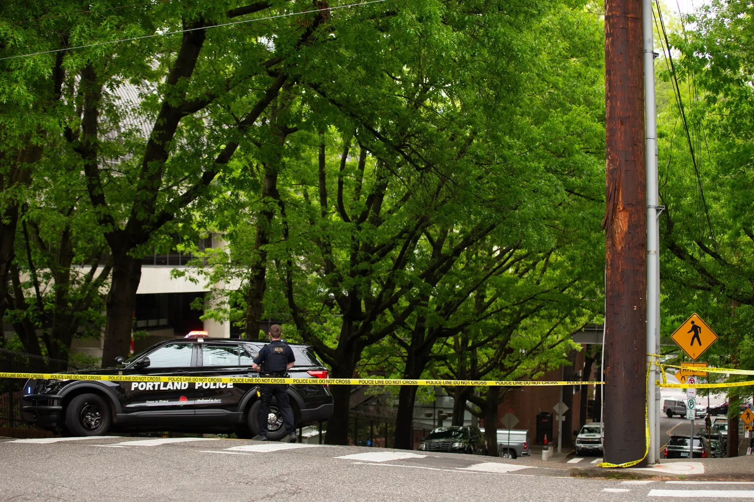 Archived image accompanying: Former Employee Bruce Whitman Drives Explosive-Laden Car into Portland Club