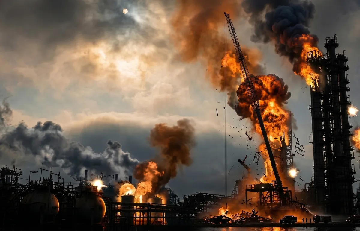 Archived image accompanying: Israel Strikes Iran’s Mahshahr Petrochemical Hub, Halting Key Energy Production