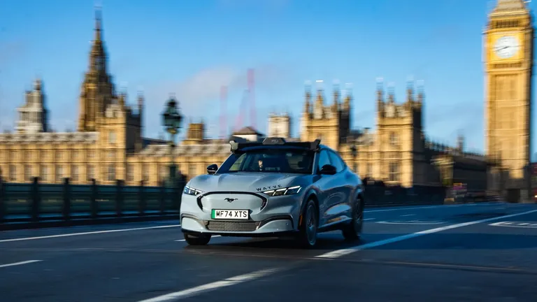 Archived image accompanying: Uber and Wayve Put London's First Robotaxis Into Public Service