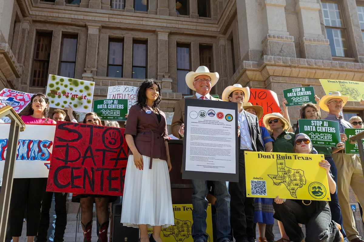 Archived image accompanying: Texas GOP Turns on AI Data Centers as Election Pressure Builds