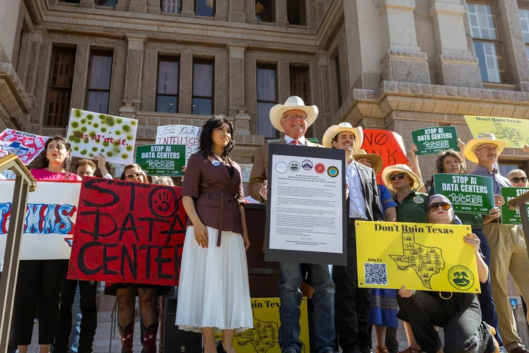 Archived image accompanying: Texas GOP Turns on AI Data Centers as Election Pressure Builds