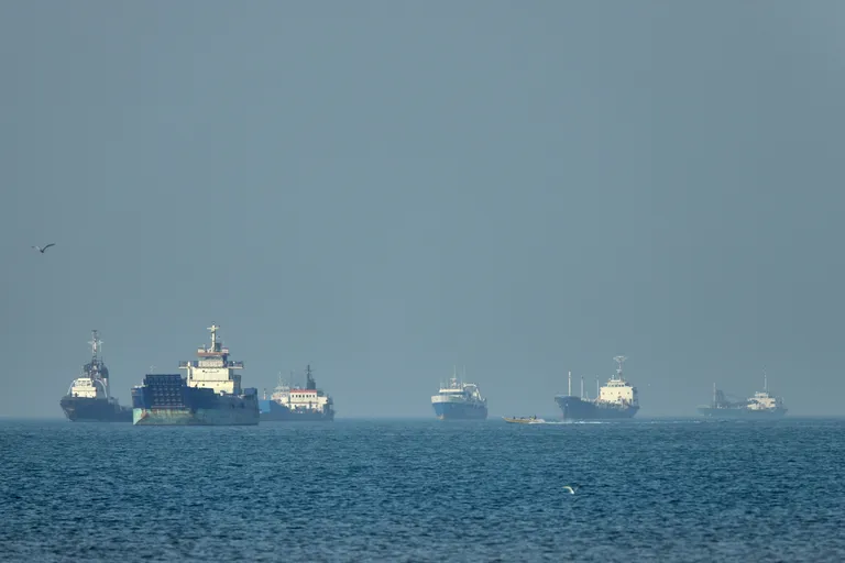 Archived image accompanying: Iran-Linked Drone Attacks and Ship Strike Challenge Gulf Ceasefire Stability