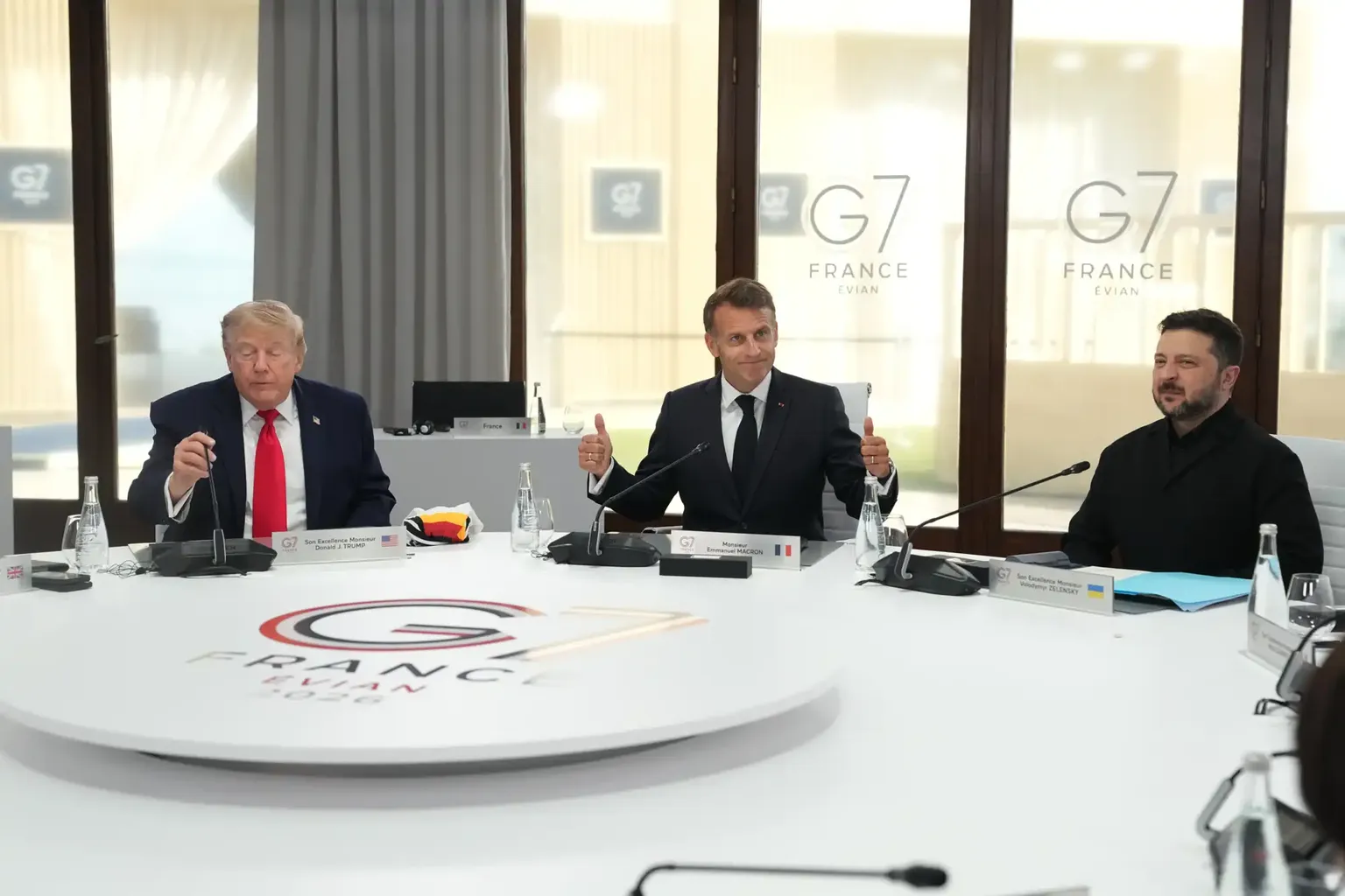 Archived image accompanying: Trump Signals Shift on Russia at G7 Summit, Backs Tougher Pressure to End Ukraine War