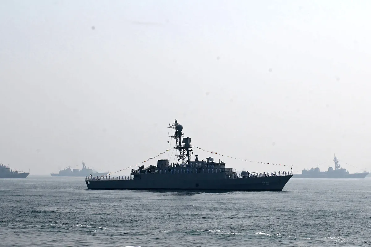 Archived image accompanying: US Submarine Sinks Iranian Frigate IRIS Dena Off Sri Lanka, Killing 80+