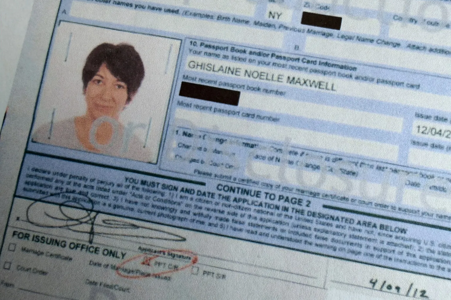 Archived image accompanying: Ghislaine Maxwell Invokes Fifth, Challenges Congress in Epstein Probe Deposition