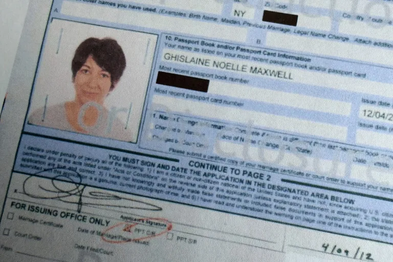 Archived image accompanying: Ghislaine Maxwell Invokes Fifth, Challenges Congress in Epstein Probe Deposition