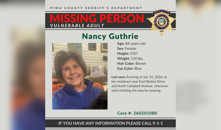 Archived image accompanying: FBI Offers $50K Reward as Nancy Guthrie Abduction Search Enters Day Five