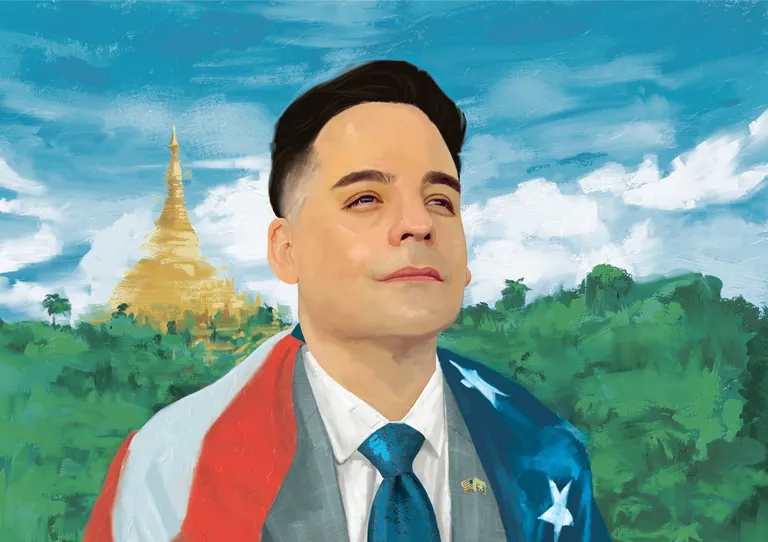 Archived image accompanying: Myanmar frees U.S. businessman after three-month detention