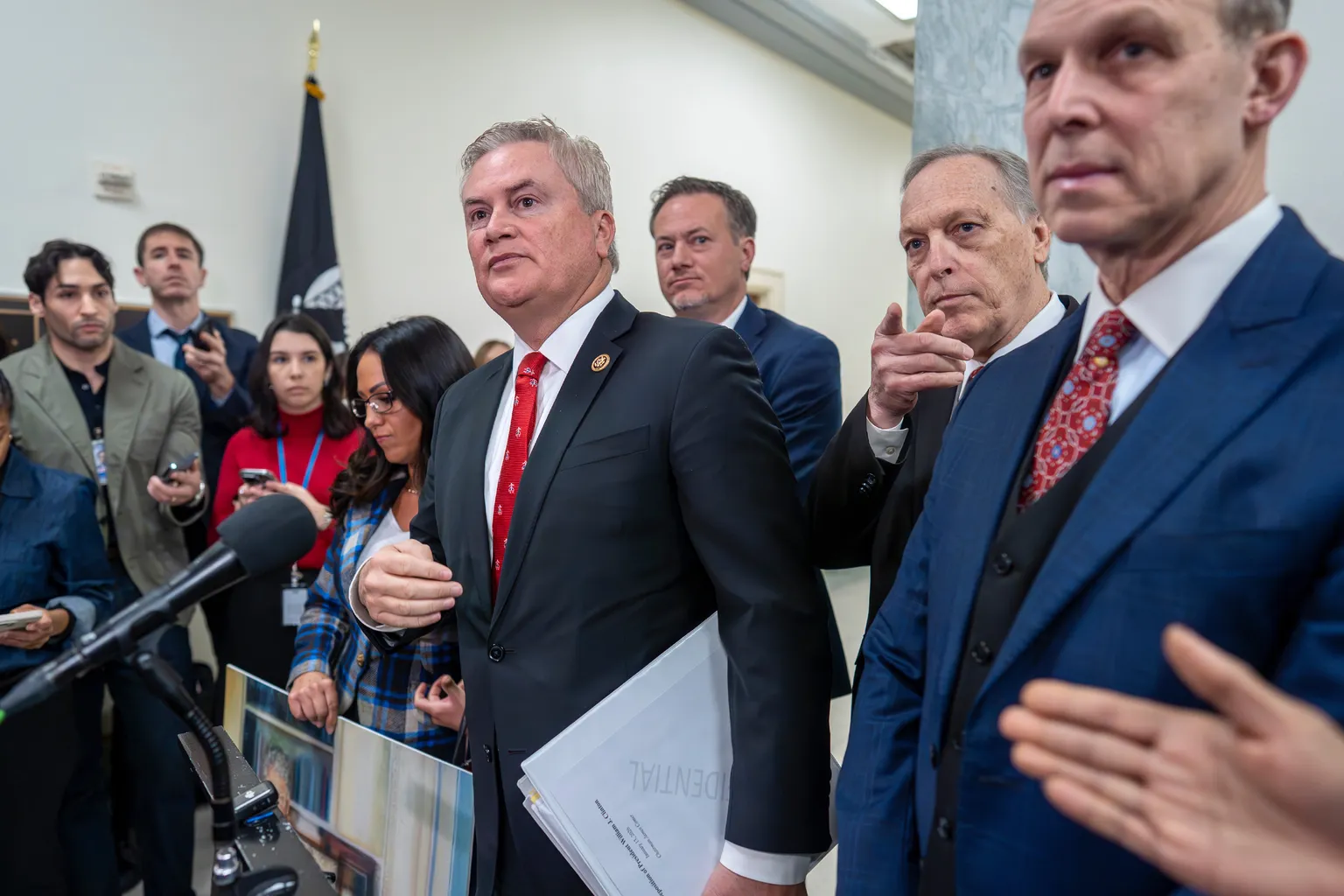 Archived image accompanying: House Republicans Release 9+ Hours of Bill and Hillary Clinton Epstein Depositions