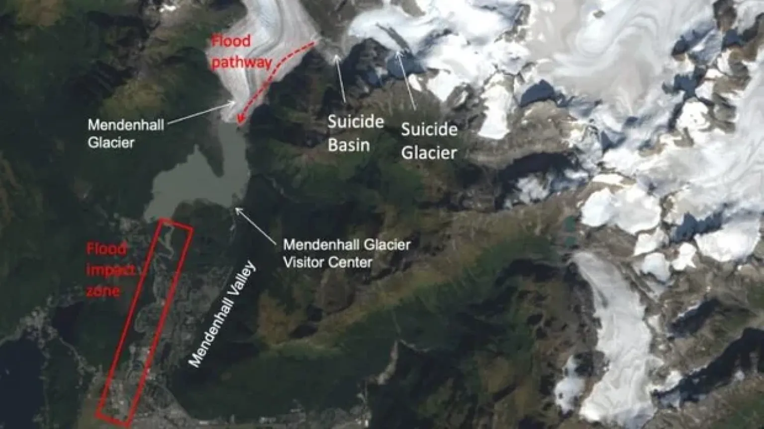 Archived image accompanying: Juneau Declares Earliest-Ever Disaster Emergency as Glacial Flood Season Approaches