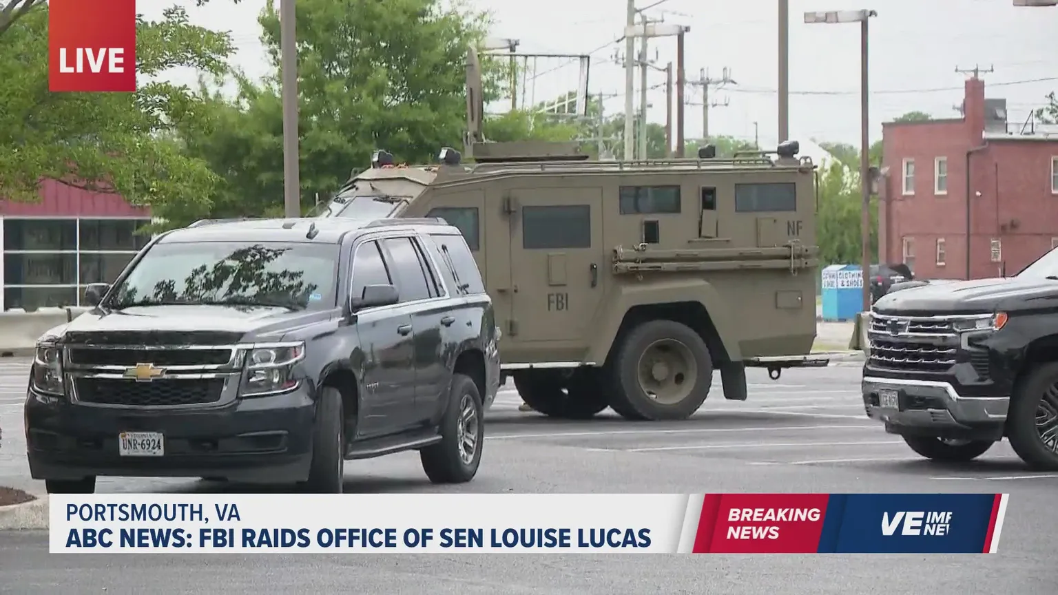 Archived image accompanying: FBI Raids Virginia Senate President Louise Lucas’s Office and Cannabis Shop