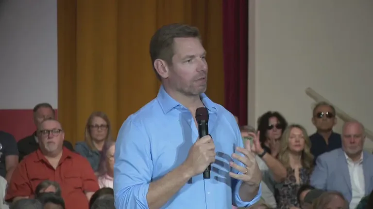 Archived image accompanying: California Sets August Special Election to Replace Swalwell After Resignation