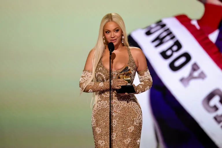 Archived image accompanying: Beyoncé Wins Historic Grammys for Cowboy Carter, Shaking Country Music Norms