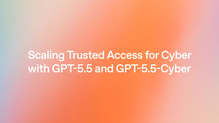 Archived image accompanying: OpenAI quietly ships GPT-5.5-Cyber, locked to vetted defenders only