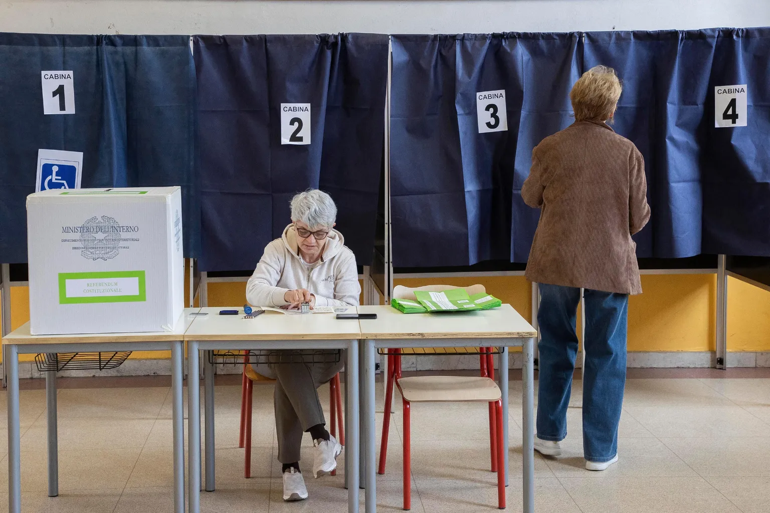 Archived image accompanying: Italian Voters Reject Meloni’s Judicial Reform in High-Turnout Referendum