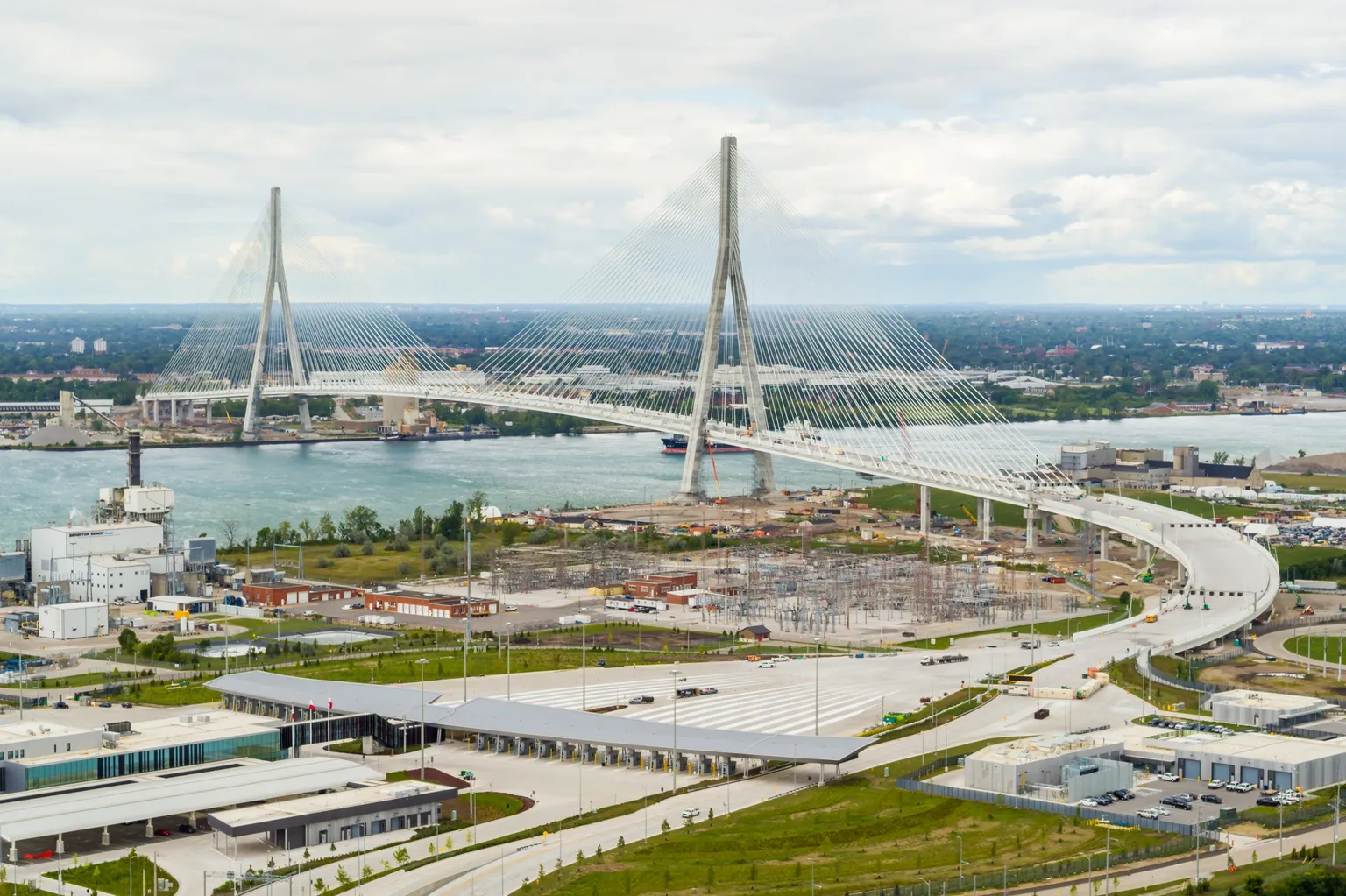 Archived image accompanying: Trump Threatens to Block Gordie Howe Bridge Opening Without New Canada Deal
