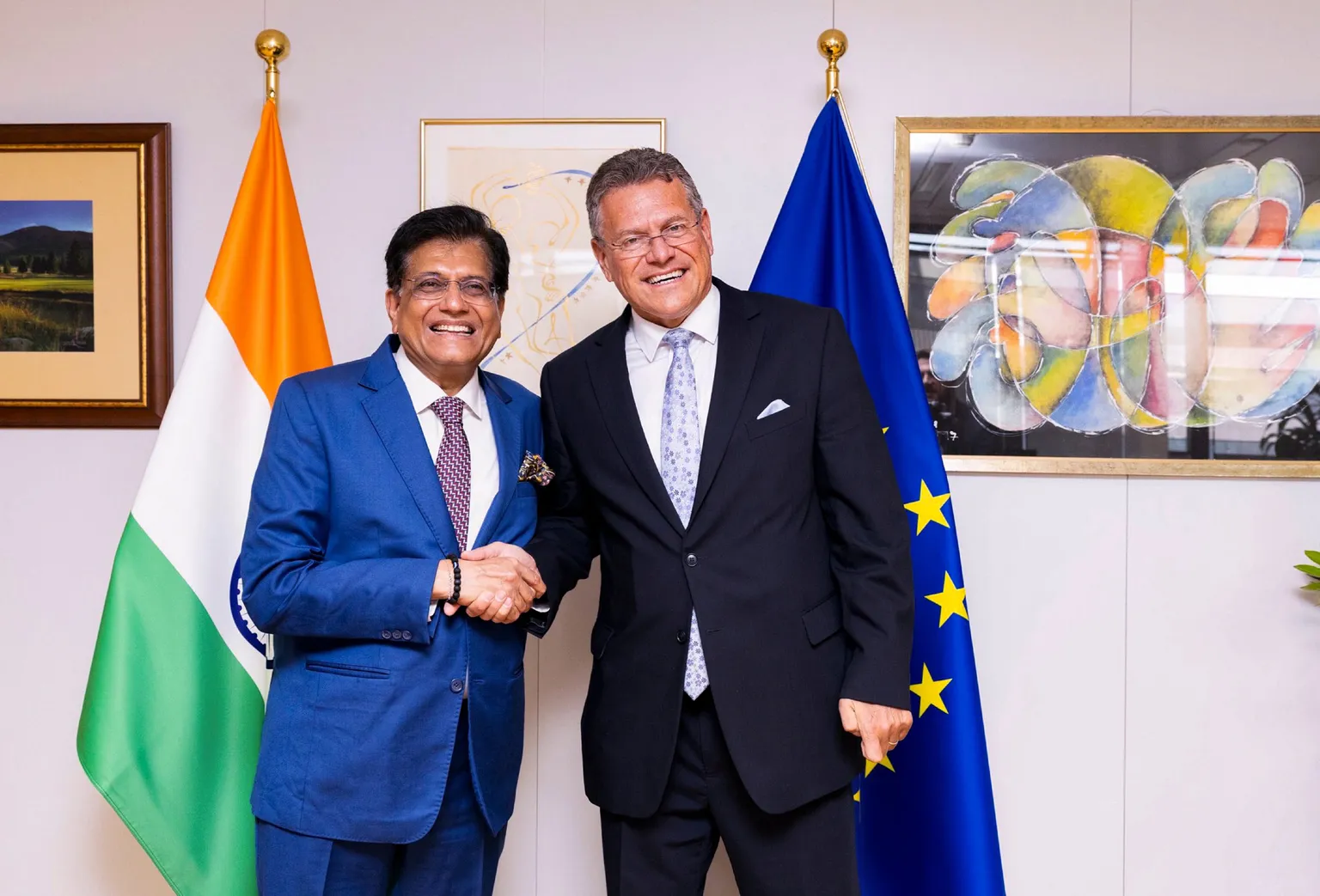 Archived image accompanying: EU and India Unveil Landmark Free-Trade Deal After 18 Years of Talks