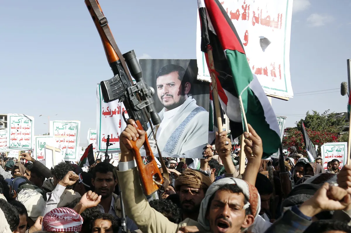 Archived image accompanying: Houthi Capture of Perim Island Raises Global Shipping Risks
