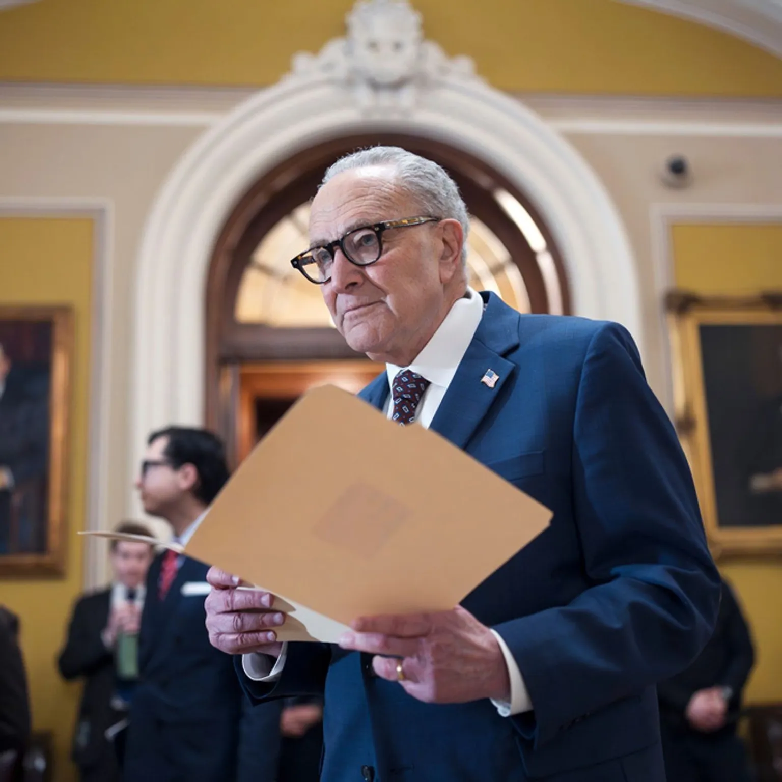 Archived image accompanying: Trump and Senate Democrats Strike Deal to Fund Government, Delay DHS Vote