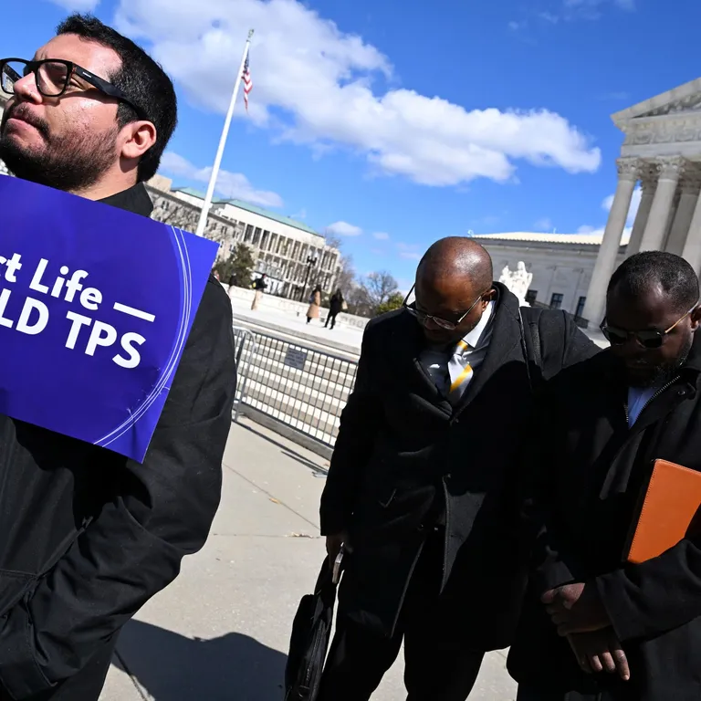 Archived image accompanying: Supreme Court Reviews Trump Administration's End to TPS for Haitians, Syrians