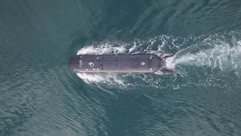 Archived image accompanying: AUKUS Trial Arms British Uncrewed Submarine With U.S. Torpedo