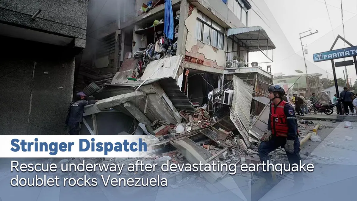 Archived image accompanying: Venezuela Twin Earthquakes Kill 920 as 50,000 Go Missing and International Aid Pours In