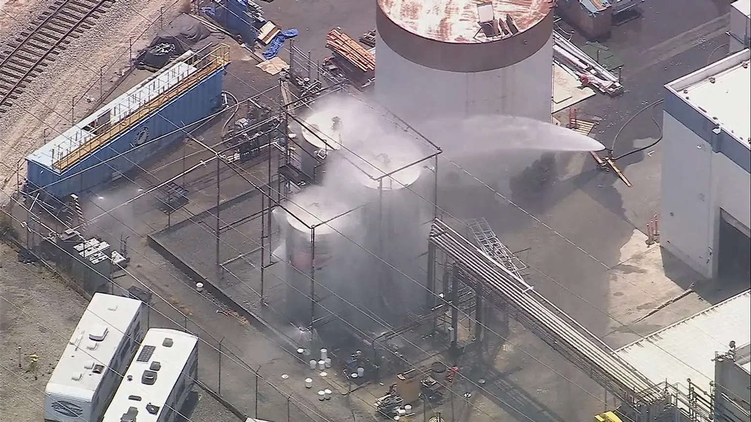 Archived image accompanying: Orange County Orders 40,000 to Evacuate Over Leaking Chemical Tank in Garden Grove