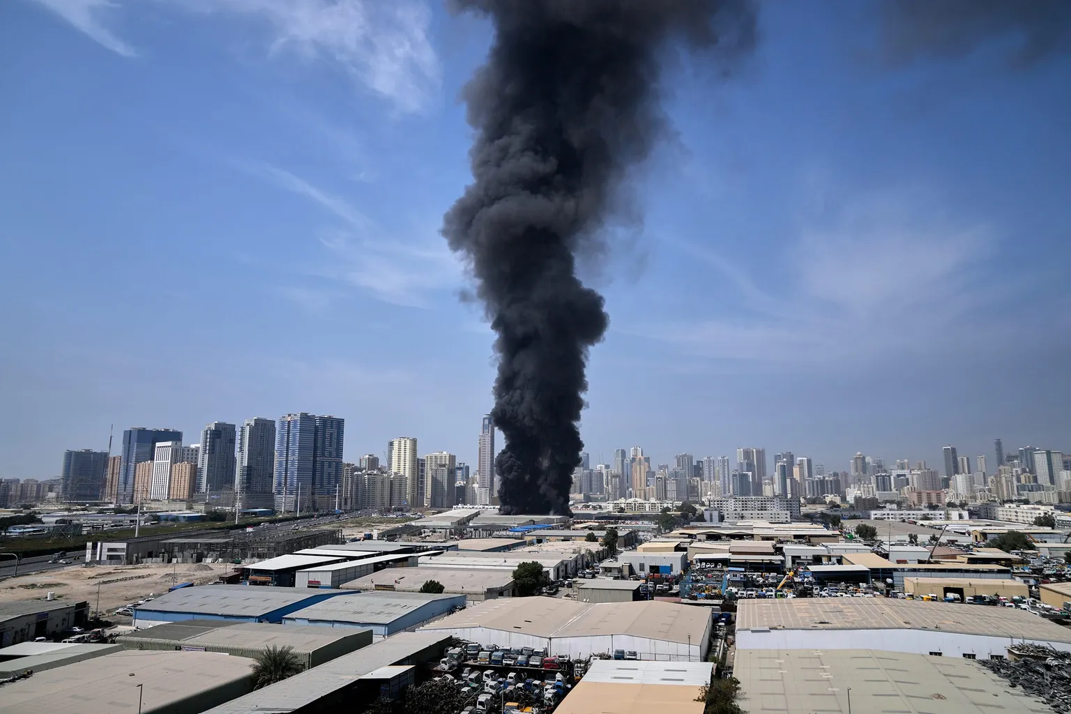Archived image accompanying: Drones Strike U.S. Embassy in Riyadh, Prompting Shelter-in-Place Alert
