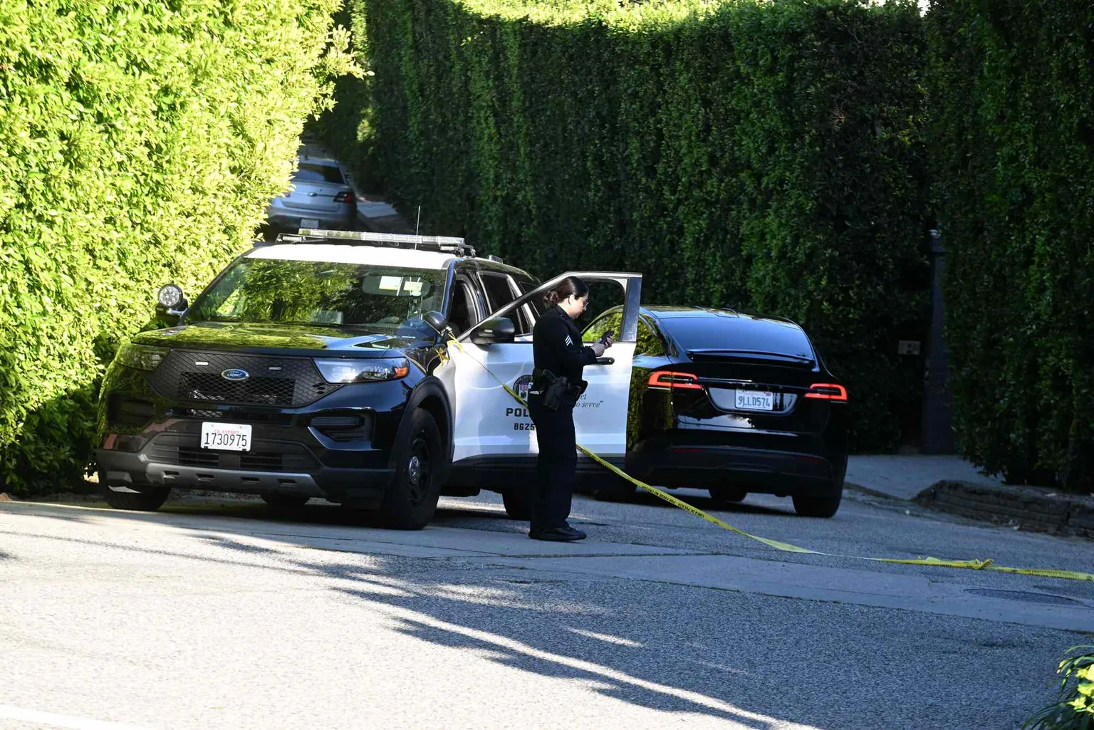 Archived image accompanying: Woman Armed with AR-15 Fires at Rihanna’s Beverly Hills Home; Suspect Arrested