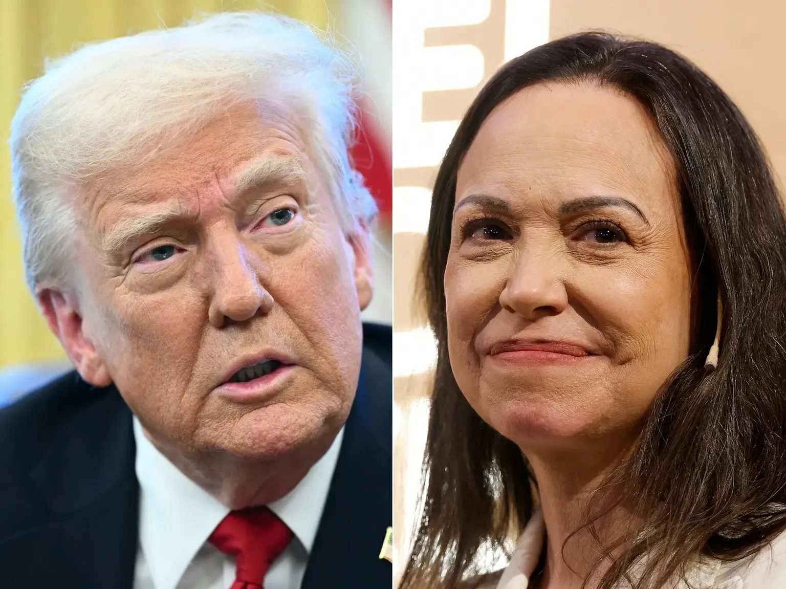 Archived image accompanying: María Corina Machado Presents Nobel Medal to Trump Amid Venezuela Turmoil