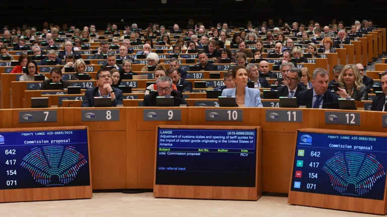 Archived image accompanying: European Parliament Approves Long-Delayed US Tariff Deal, Closing Trade Standoff