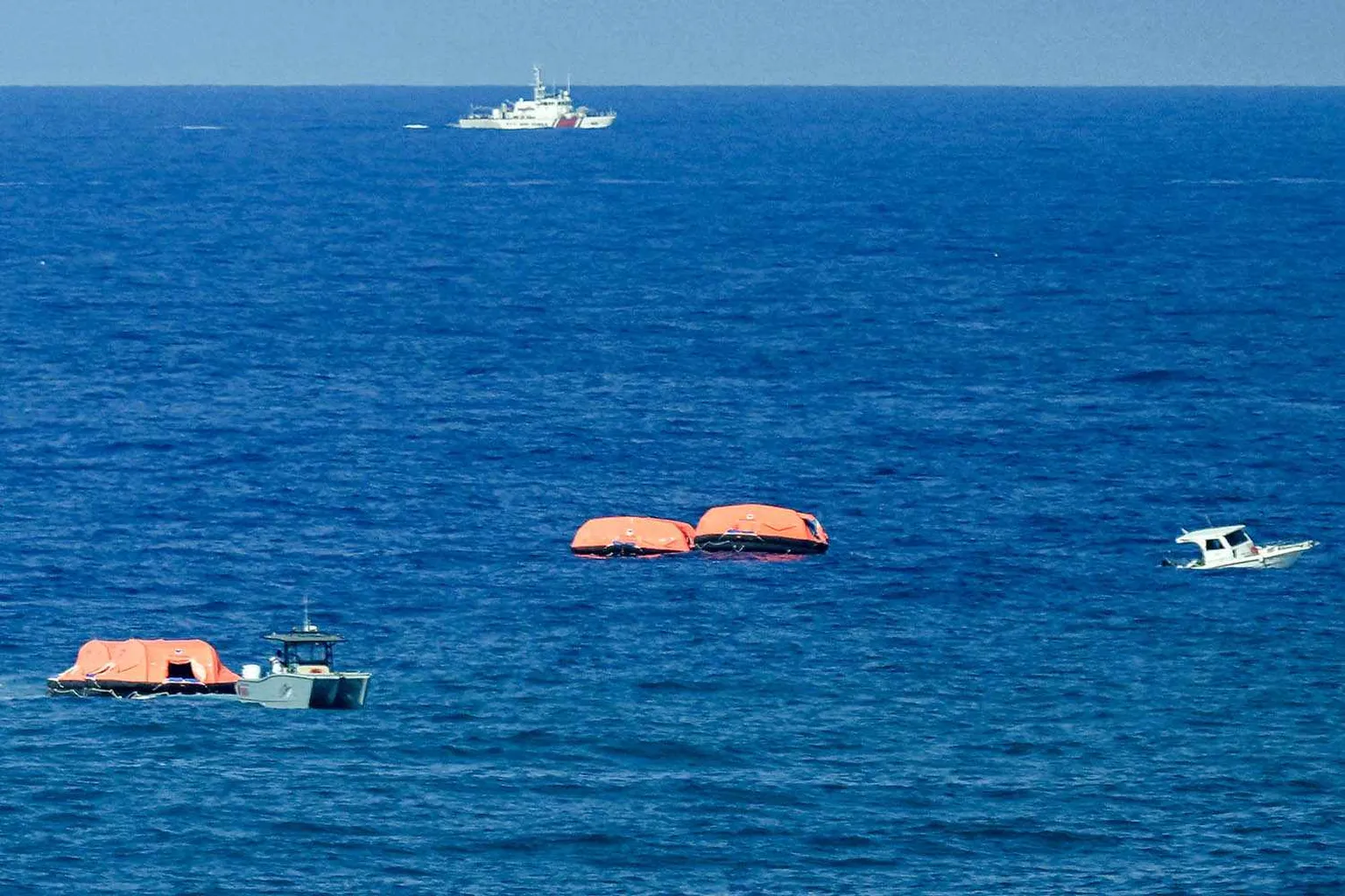 Archived image accompanying: Eight Dead as Search Continues After Northern Cyprus Ferry Sinks