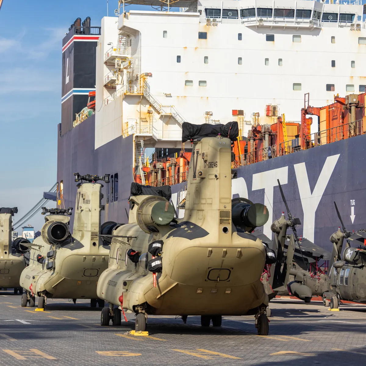 Archived image accompanying: Iran Drone Strike Kills Six U.S. Soldiers at Kuwait’s Shuaiba Port Base