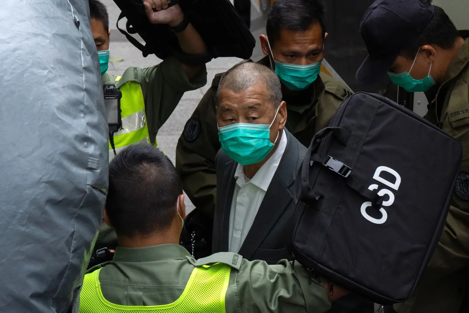 Archived image accompanying: Hong Kong Court Sentences Jimmy Lai to 20 Years in National Security Case