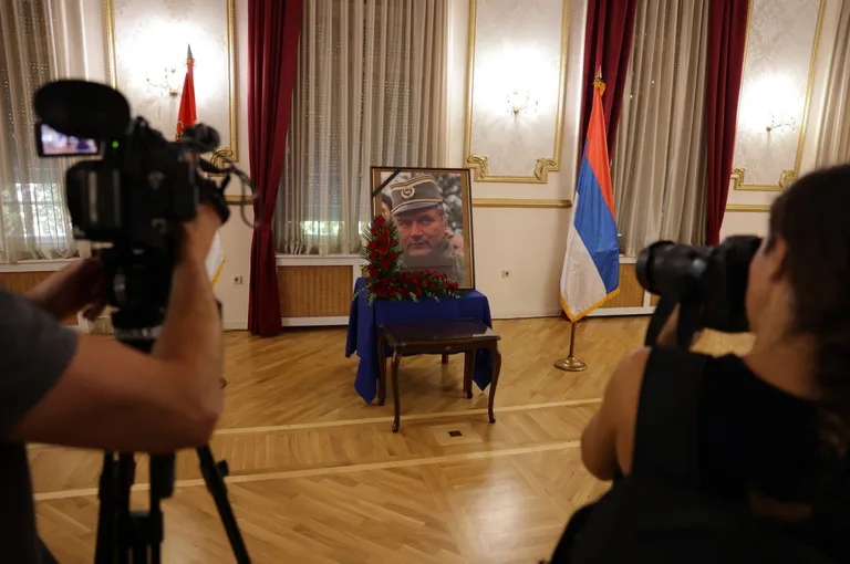 Archived image accompanying: Mladic funeral deepens Serbia’s rift over war memory and Europe