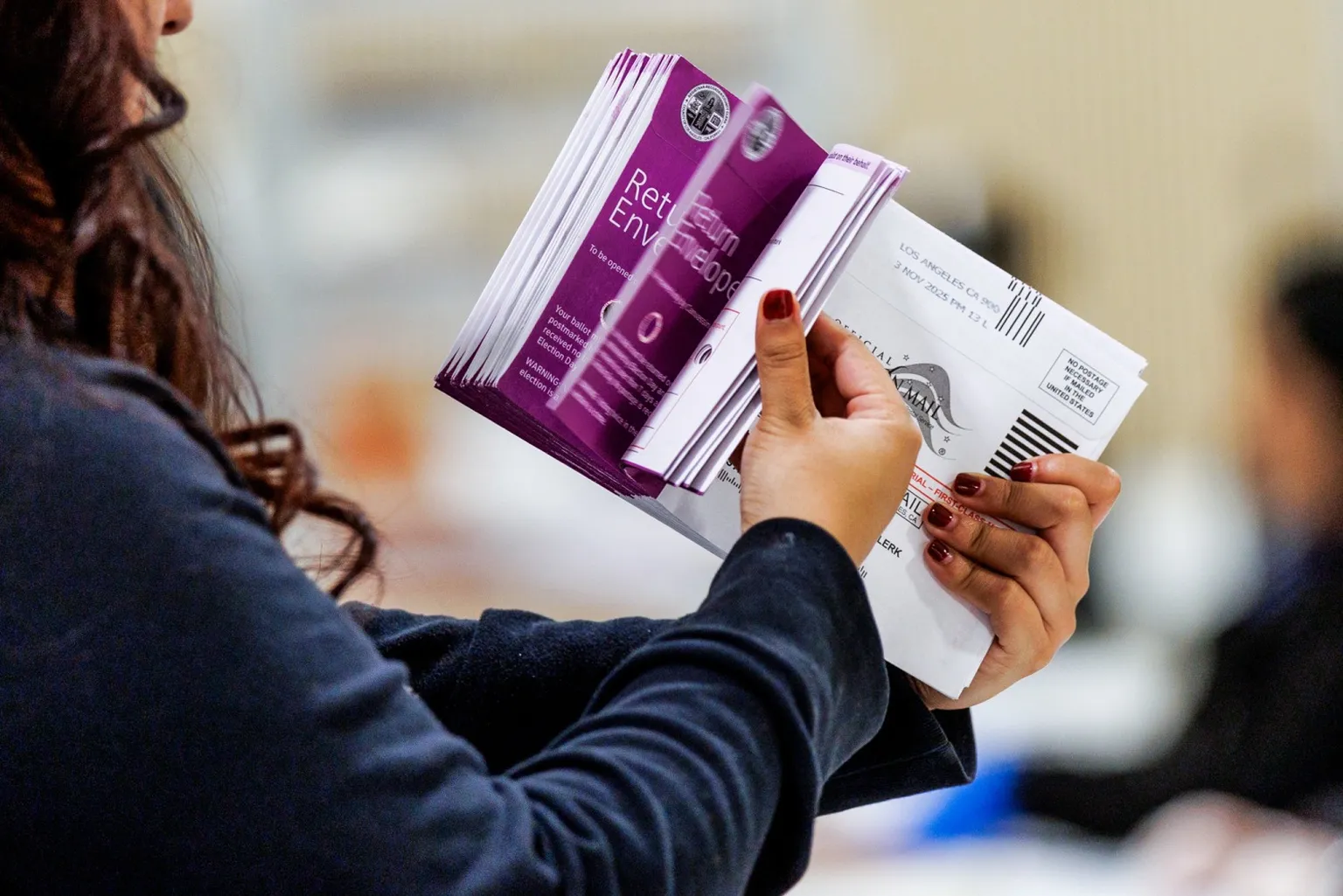 Archived image accompanying: Supreme Court Rules States May Count Mail Ballots Arriving After Election Day