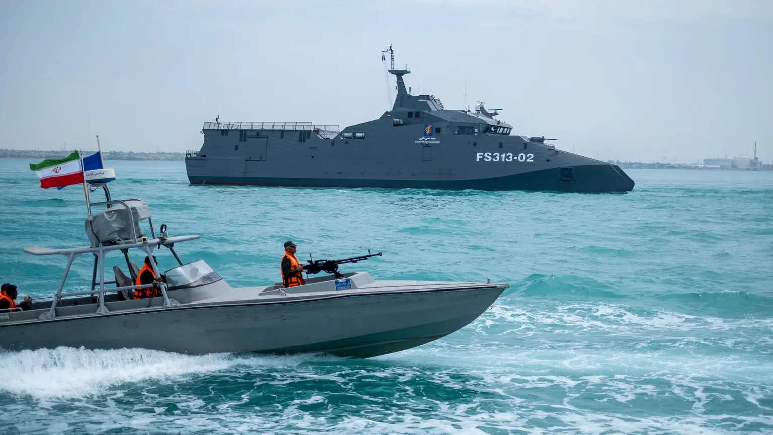 Archived image accompanying: US Forces Destroy 16 Iranian Vessels Near Strait of Hormuz Amid Rising Conflict