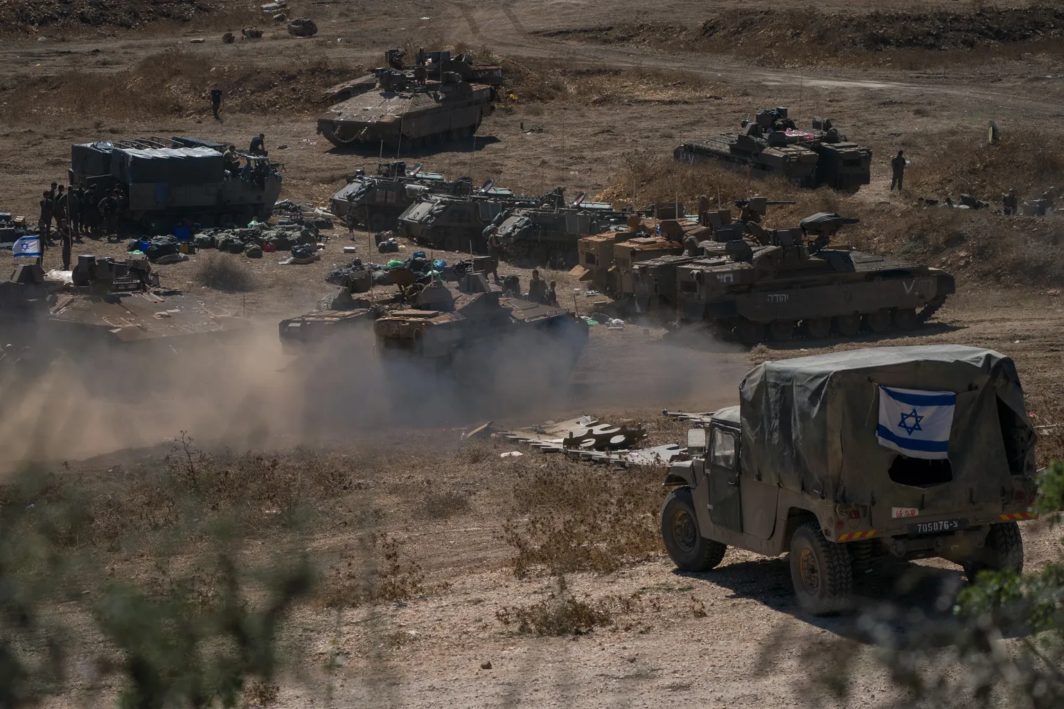 Archived image accompanying: Israel Prepares Major Ground Invasion in Southern Lebanon to Dismantle Hezbollah