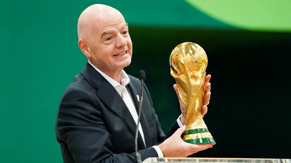 Archived image accompanying: FIFA presses on as UEFA threatens boycott over $4.2B plan