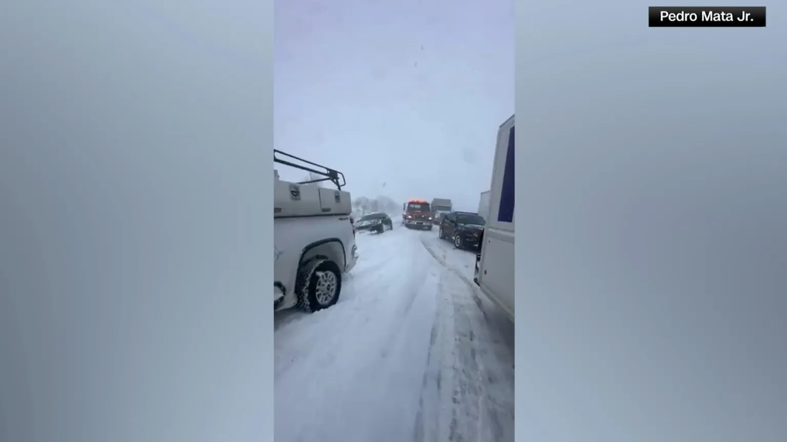 Archived image accompanying: Michigan Interstate Sees 100-Vehicle Pileup in Whiteout Amid Arctic Winter Storm