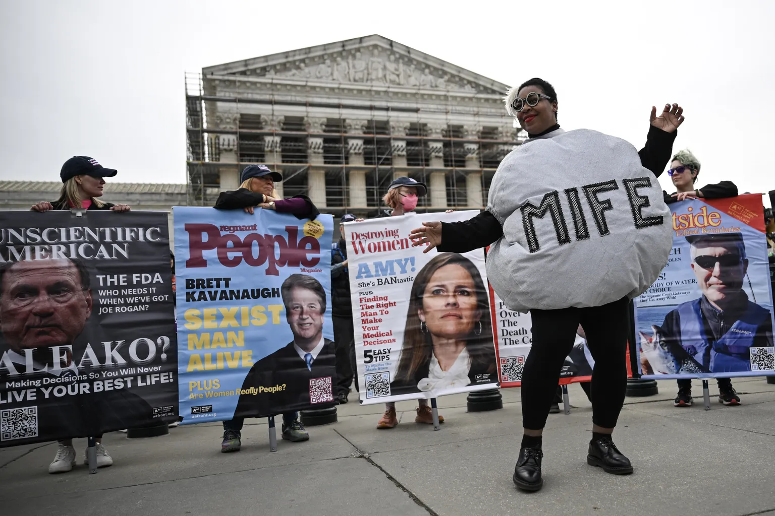 Archived image accompanying: Drugmakers Urge Supreme Court to Restore Telehealth Access to Mifepristone