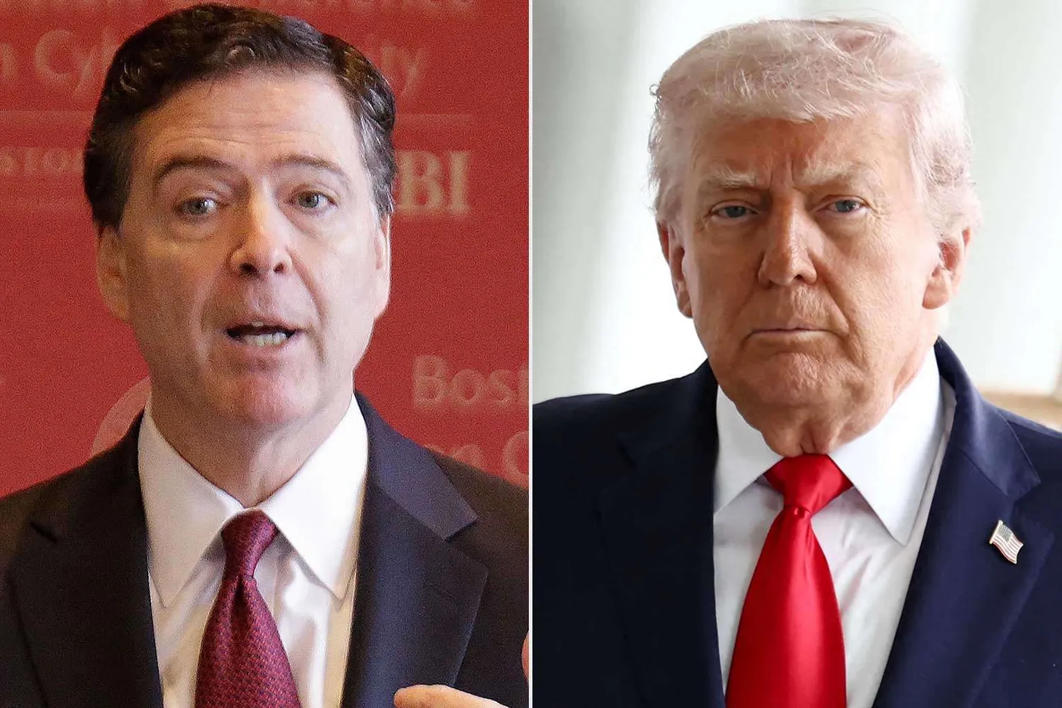 Archived image accompanying: James Comey Surrenders After NC Indictment Over Threatening Trump Post