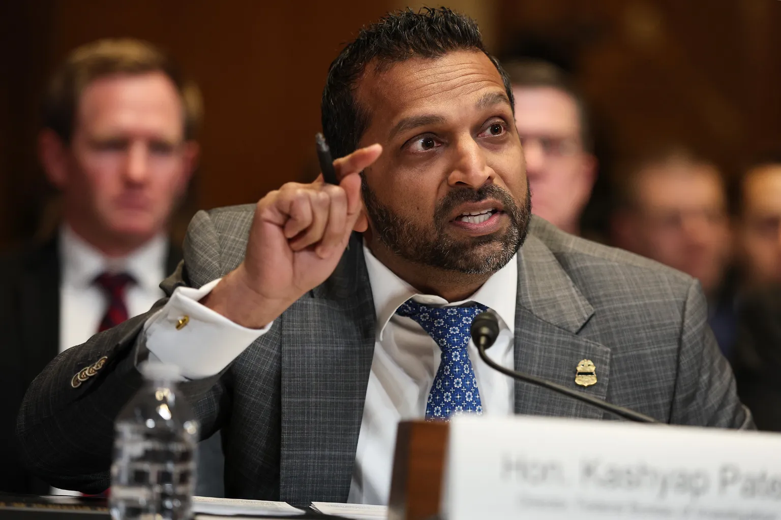 Archived image accompanying: FBI Director Kash Patel Denies Drinking Claims, Agrees to Senate Alcohol Test