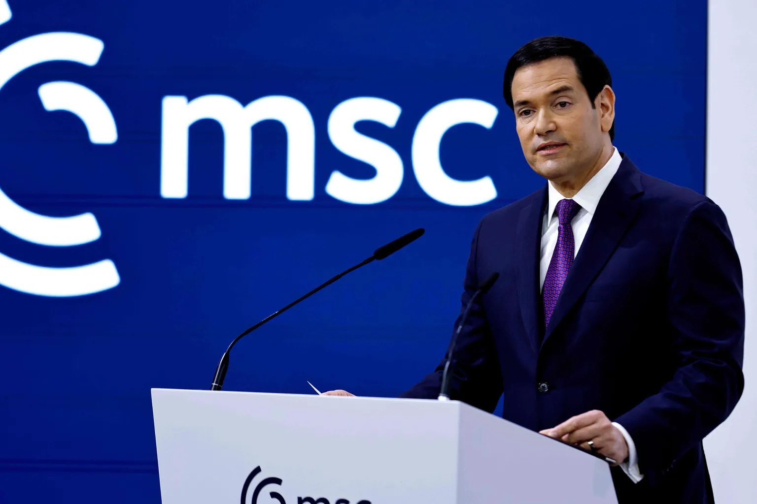 Archived image accompanying: Marco Rubio Urges Europe to Toughen Defense and Climate Policies at Munich