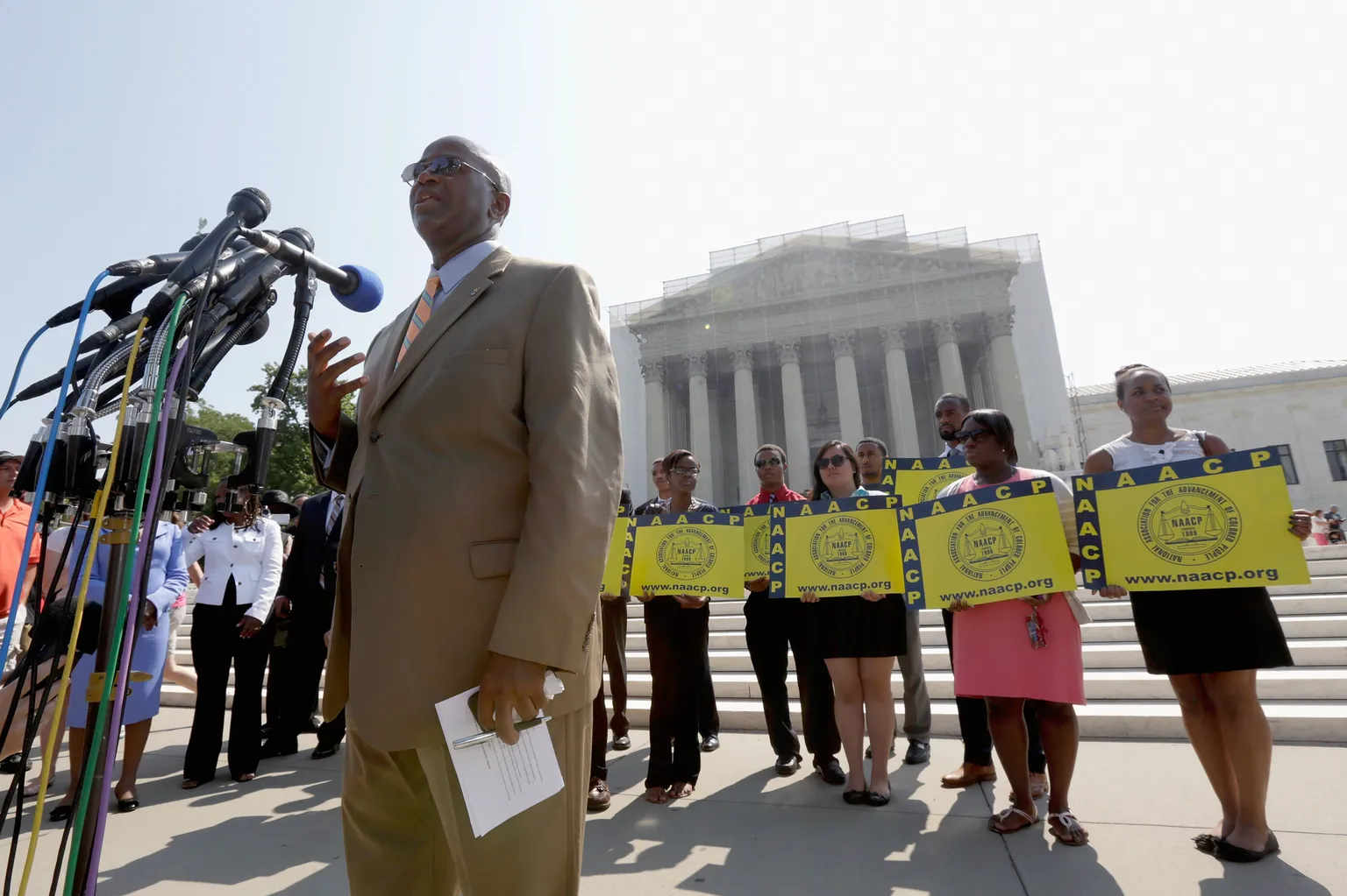 Archived image accompanying: Supreme Court Strikes Down Voting Rights Act Formula, Frees Nine States